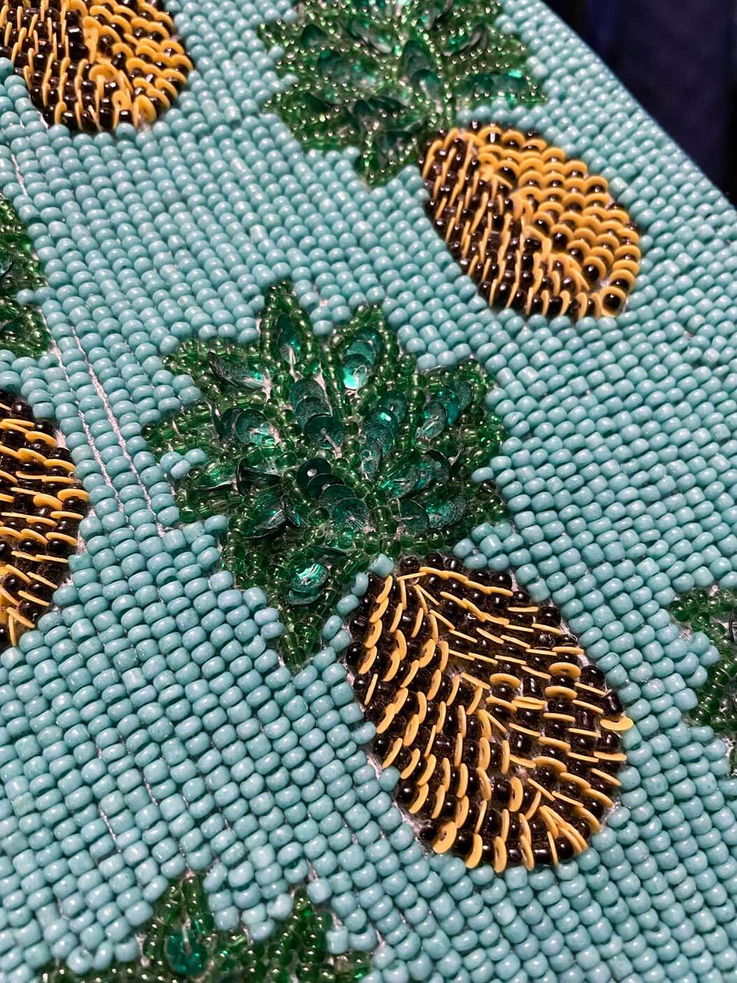 drive-swim-fly-pineapple-collection-beads-beaded-pineapple-purse-clutch-close-up