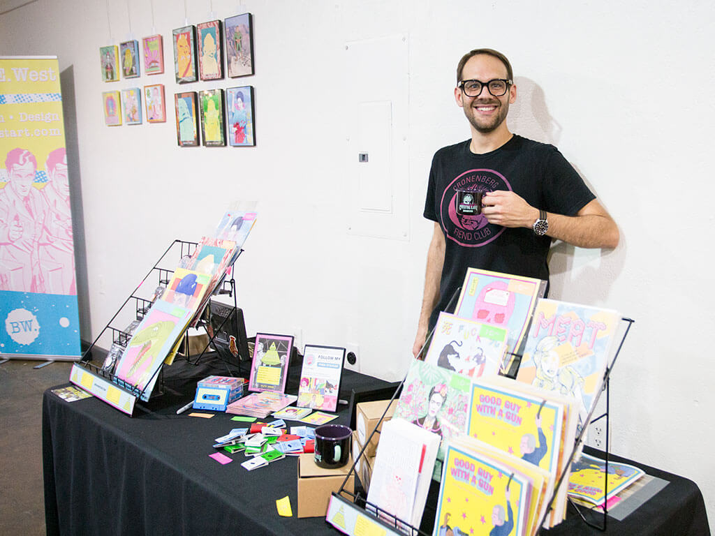 drive-swim-fly-san-juan-bautista-california-vertigo-coffee-roasters-bryan-west-art-show-booth