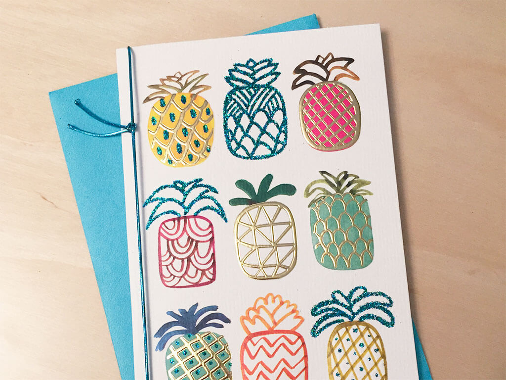 drive-swim-fly-pineapple-collection-birthday-card-greeting-card