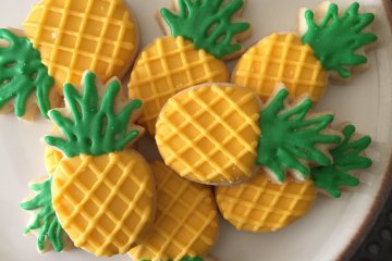 drive-swim-fly-pineapple-collection-sugar-cookies