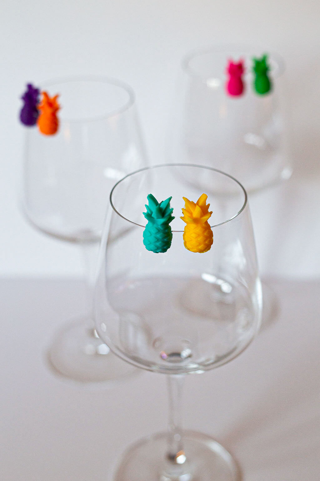 drive-swim-fly-pineapple-collection-wine-glass-markers-colorful