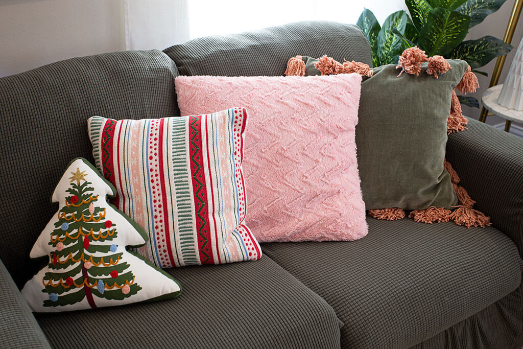drive-swim-fly-pink-christmas-decor-holiday-christmas-tree-pillow-velvet