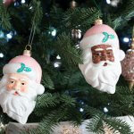 drive-swim-fly-pink-christmas-decor-holiday-pink-ornaments-black-santa-white-santa