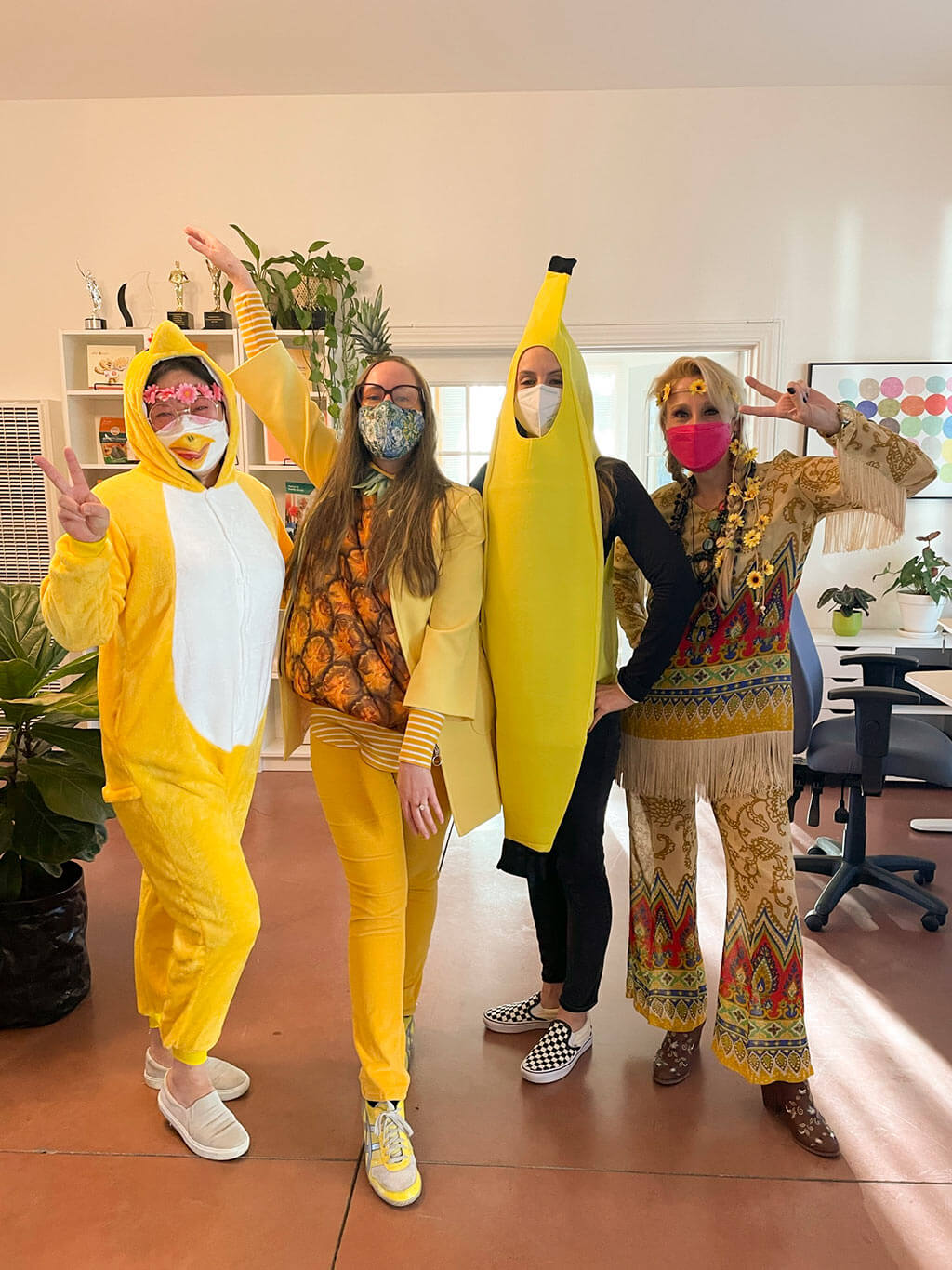 drive-swim-fly-halloween-costume-2021-pineapple-costume-yellow-jacket-yellow-costumes-chicken-banana
