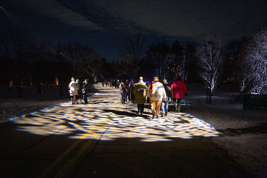 drive-swim-fly-lisle-illinois-morton-arboretum-illumination-holiday-lights-winter-celebration-pattern-sidewalk