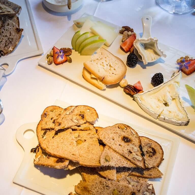 drive-swim-fly-california-yosemite-national-park-oakhurst-ernas-elderberry-house-fine-dining-cheese-platter-charcuterie-board